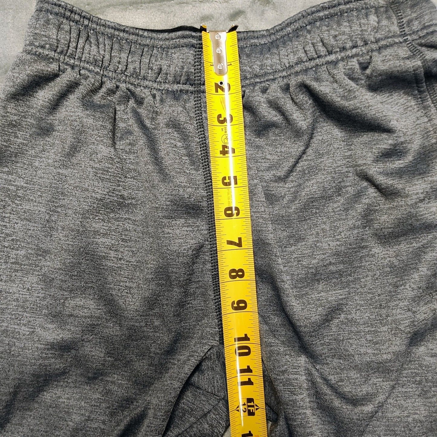 AND1 Tech Fleece Pants with Zipper Pockets Ebony Heather (Small)