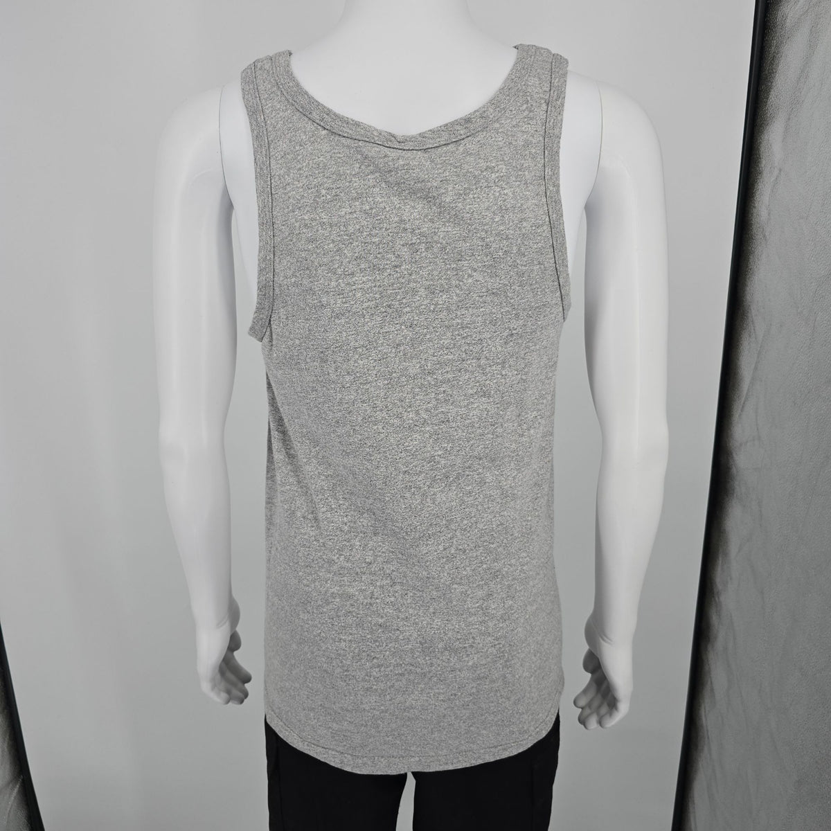 Vintage 1980s Champion Harvard University Gray Athletic Tank Top (S) *Fair