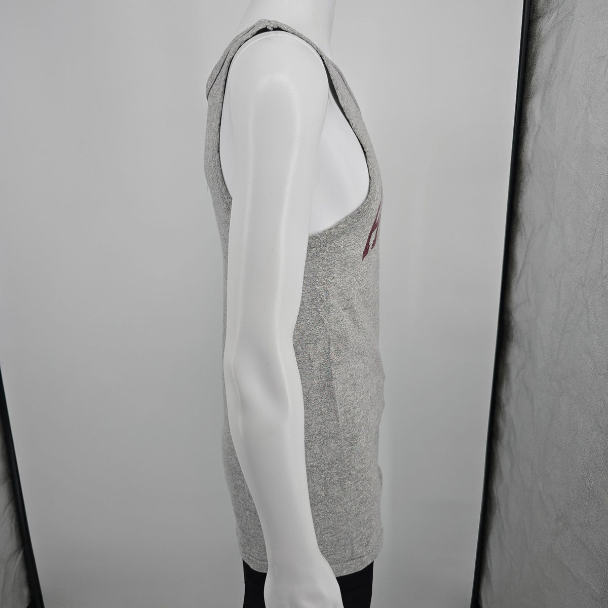 Vintage 1980s Champion Harvard University Gray Athletic Tank Top (S) *Fair