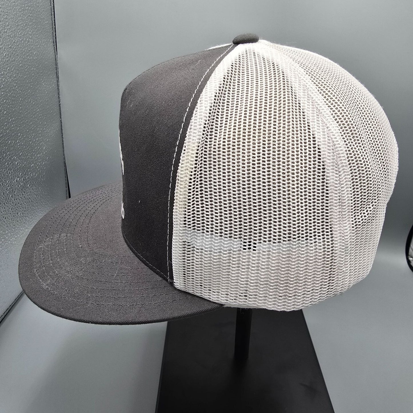 Uncompahgre Treasure Club Snapback Black & White Mesh Colorado Trucker Hat
