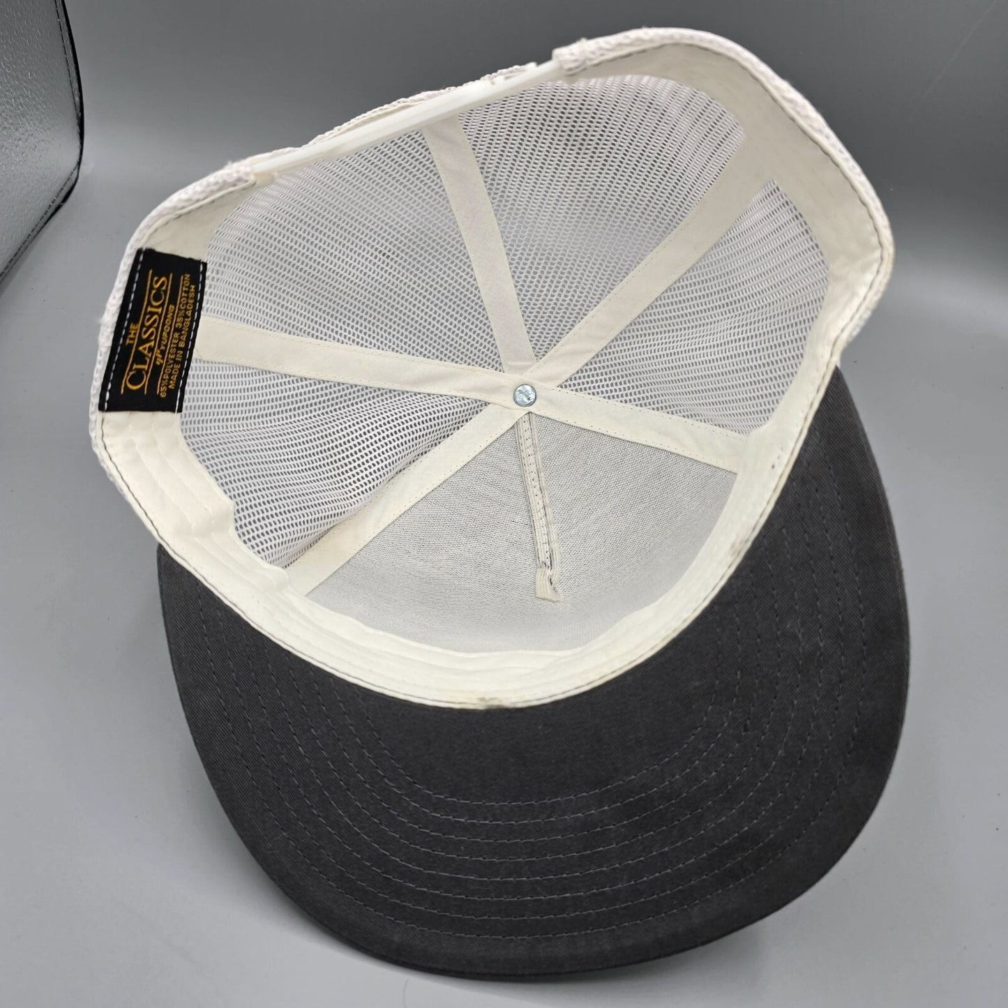 Uncompahgre Treasure Club Snapback Black & White Mesh Colorado Trucker Hat