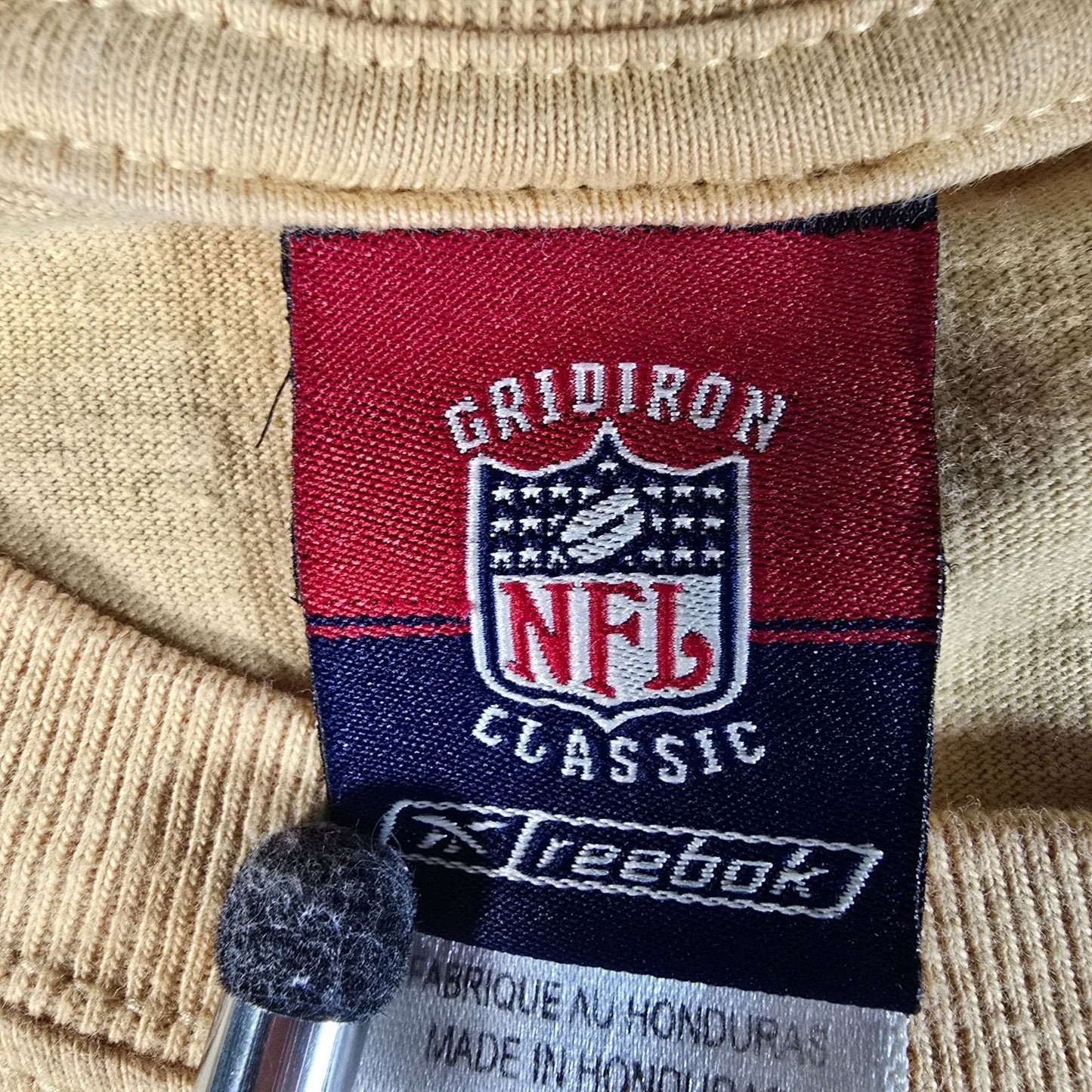 Vintage Y2K Reebok NFL Gridiron Classic Green Bay Packers Helmet T-Shirt (XL)