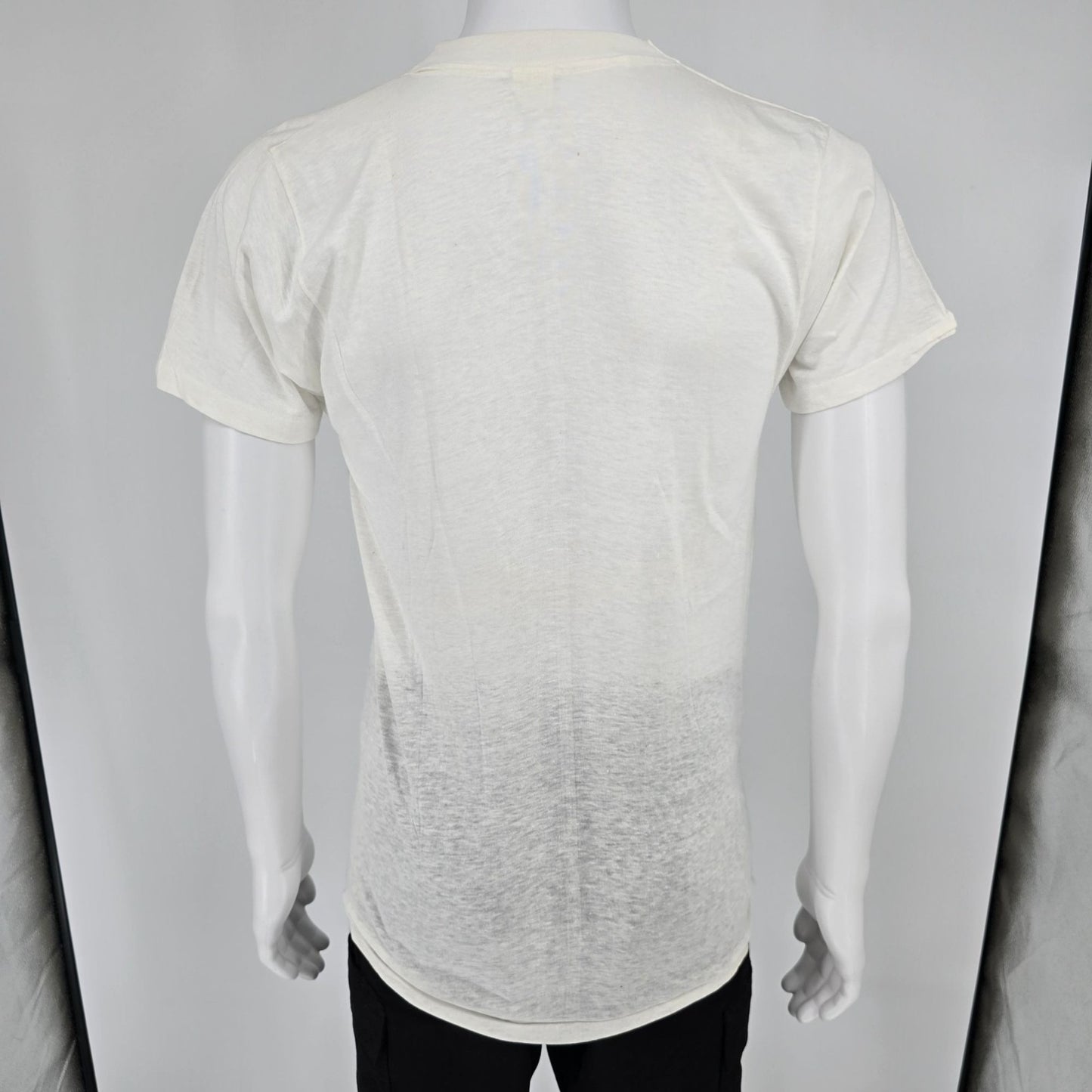 Vintage 1980 Jerry Lewis Telethon '80 Thin White Single Stitch T-Shirt (S)