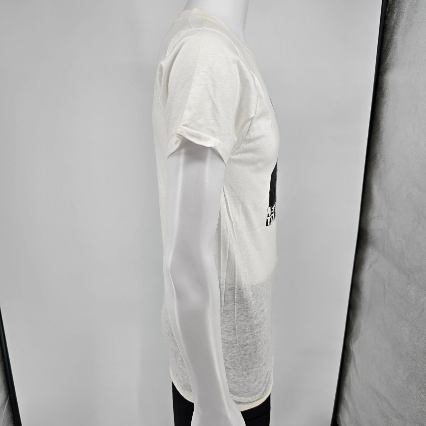 Vintage 1980 Jerry Lewis Telethon '80 Thin White Single Stitch T-Shirt (S)
