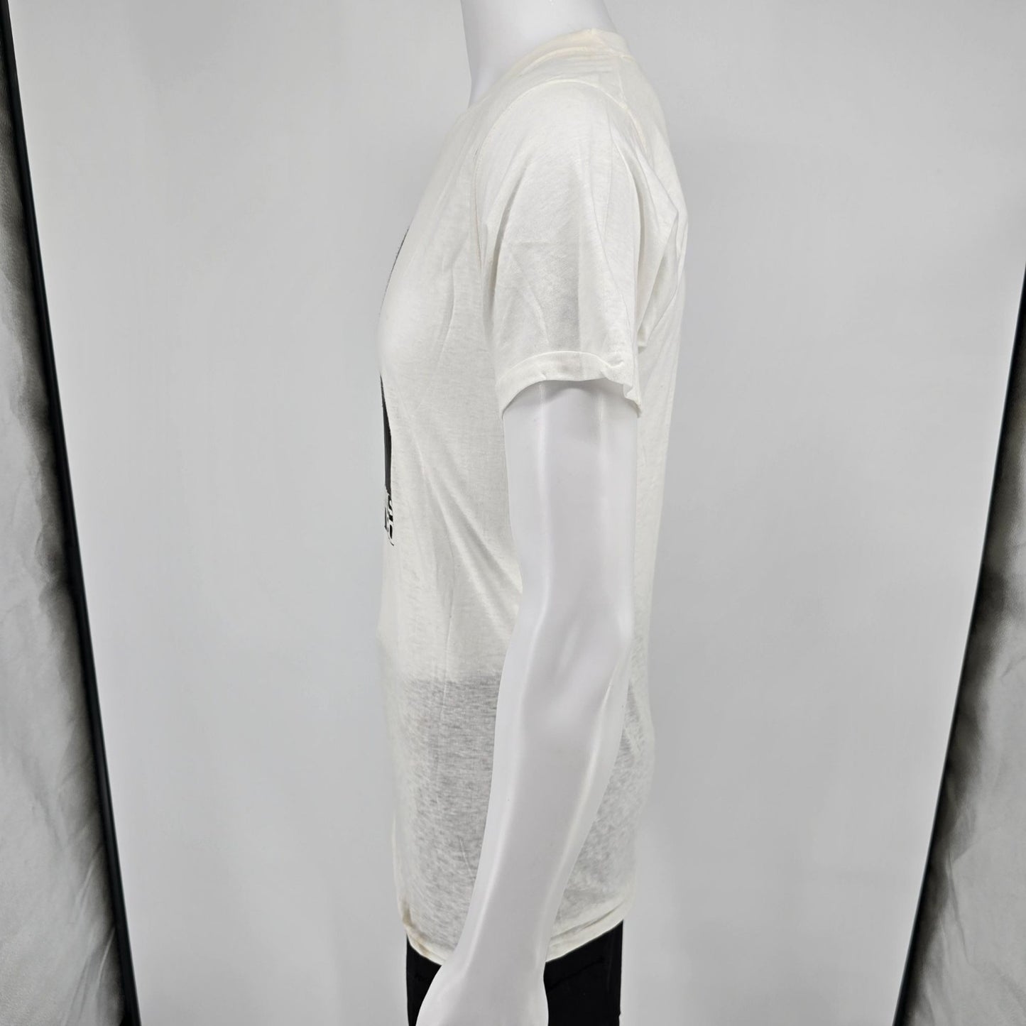 Vintage 1980 Jerry Lewis Telethon '80 Thin White Single Stitch T-Shirt (S)