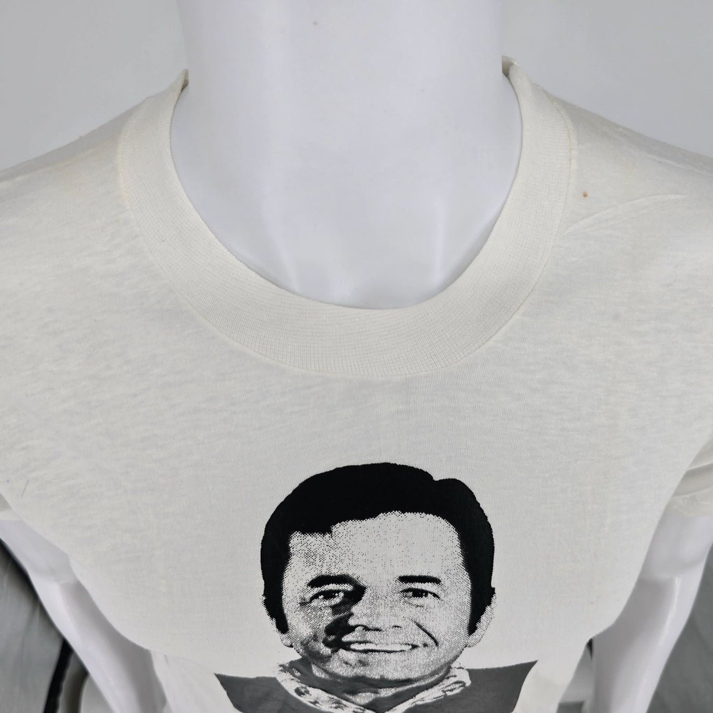 Vintage 1980 Jerry Lewis Telethon '80 Thin White Single Stitch T-Shirt (S)