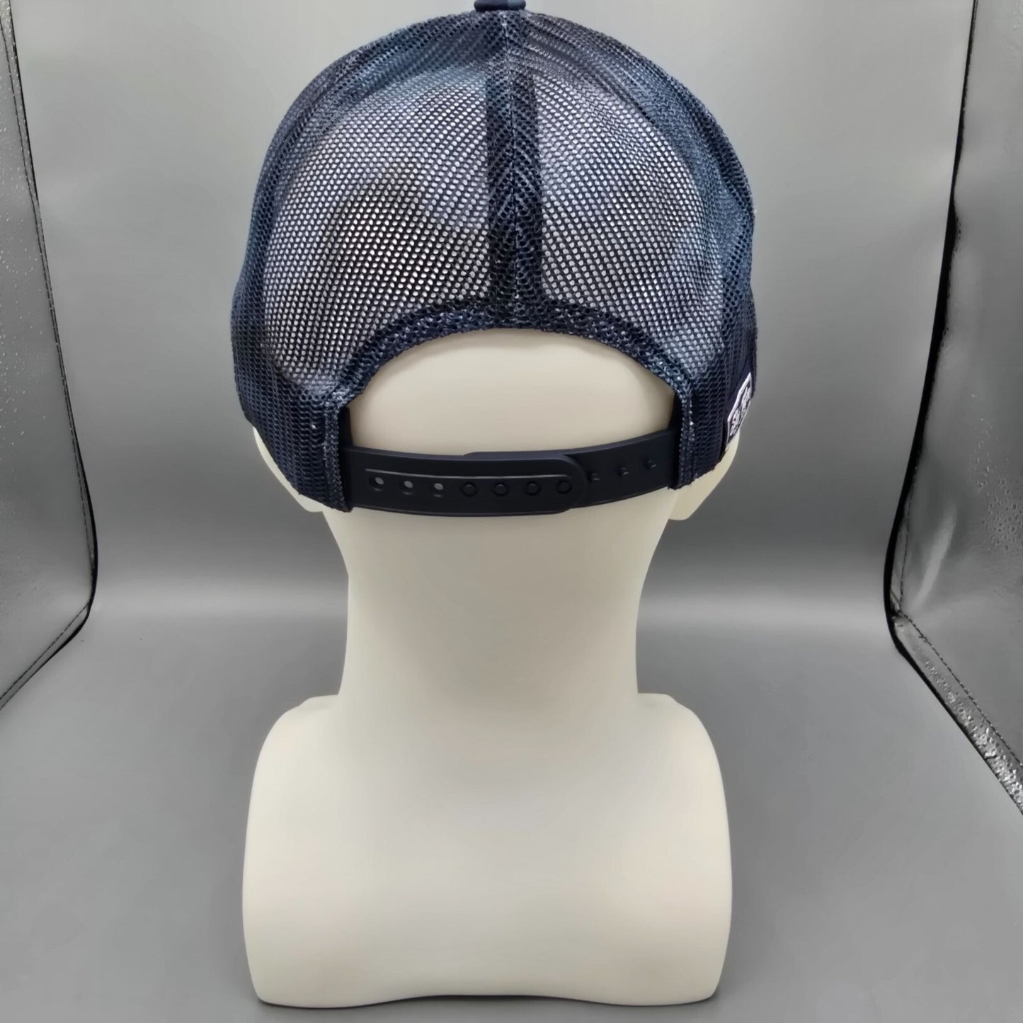 Ski Town All-Stars Vali Colorado US Rocky Central Blue Camouflage Trucker Hat