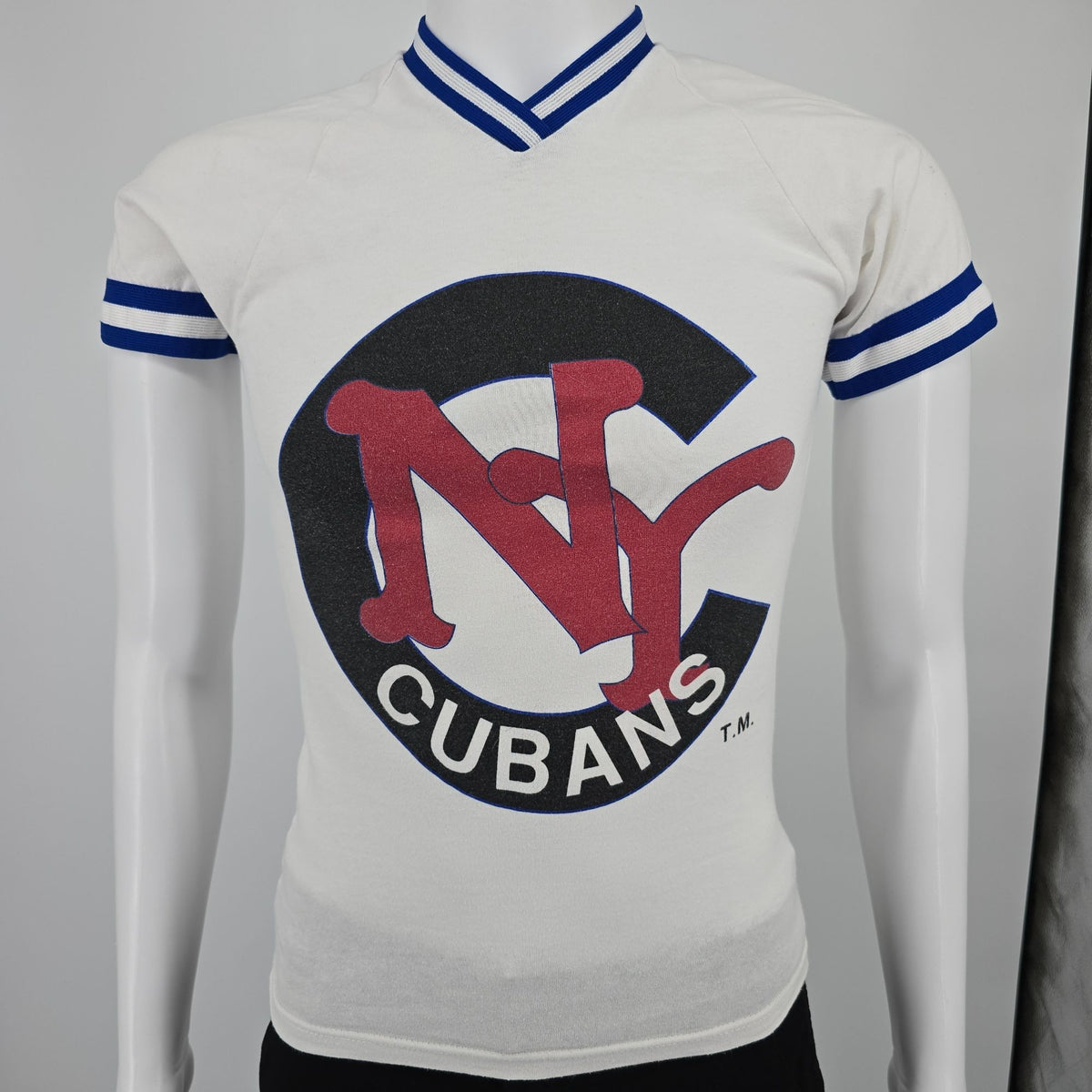 Vintage 1990s New York Cubans Negro League Baseball Museum T-Shirt (Youth M)