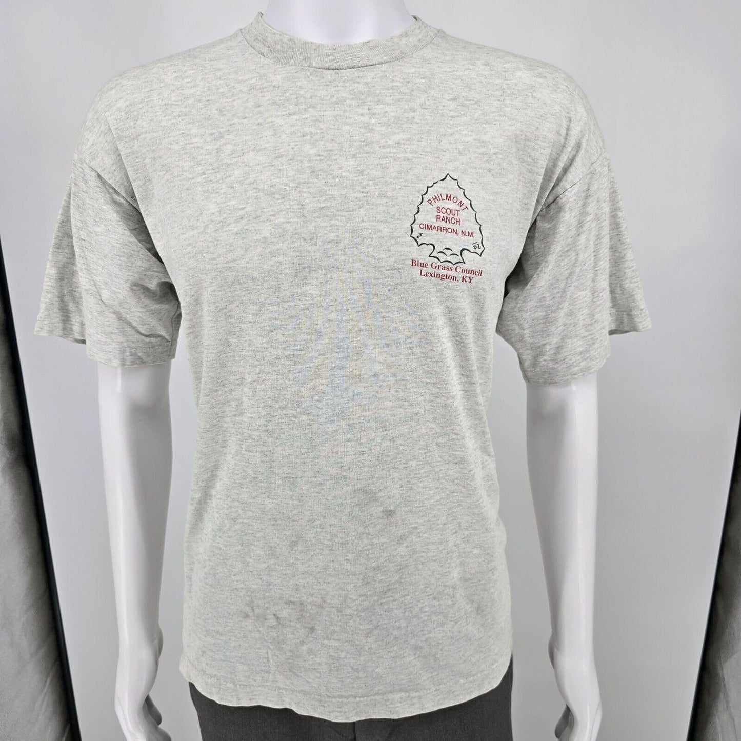 Vintage 1998 Boy Scouts Blue Grass Council Philmont Scout Ranch T-Shirt (L/XL)