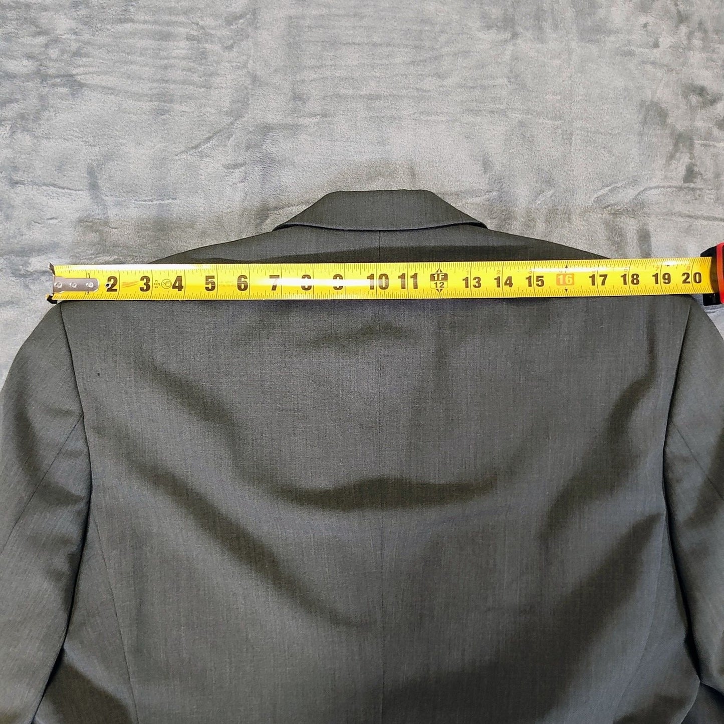 Boss Hugo Boss Green/Gray Einstein/Sigma Guabello Super 110s Suit Jacket (40S)