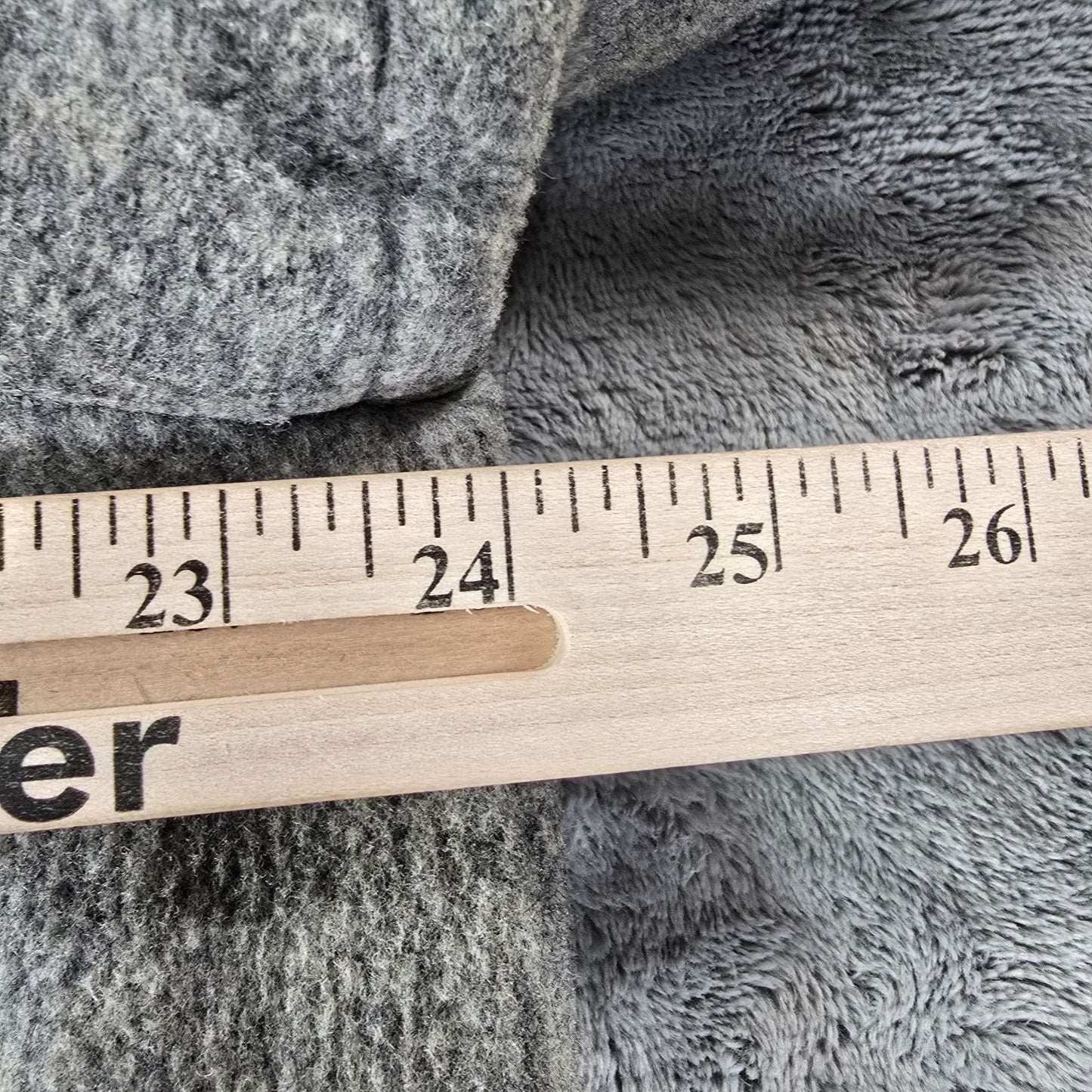 Distressed Vintage 1960s Lady Penguin Fashions Heather Gray Wool Car Coat (L)