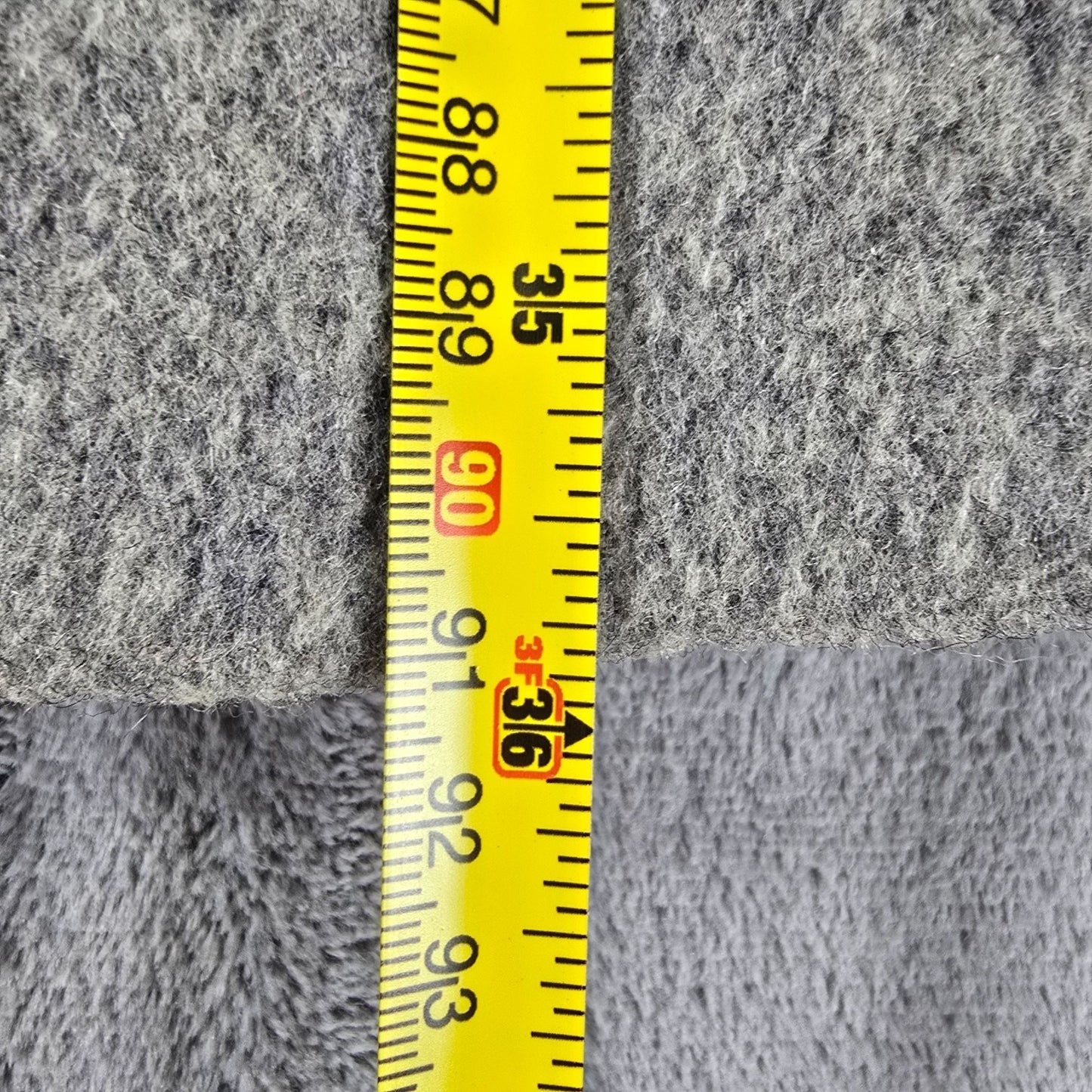 Distressed Vintage 1960s Lady Penguin Fashions Heather Gray Wool Car Coat (L)