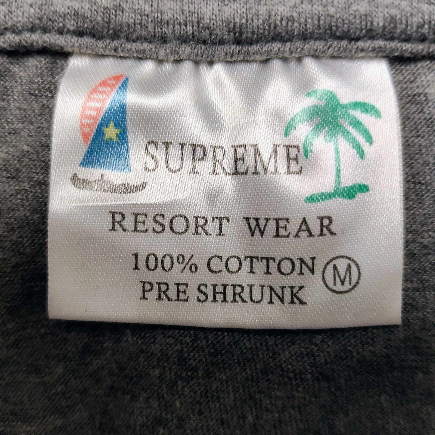 Supreme Resort Wear Ocean City St. Thomas Virgin Islands Embroidered T-Shirt (M)