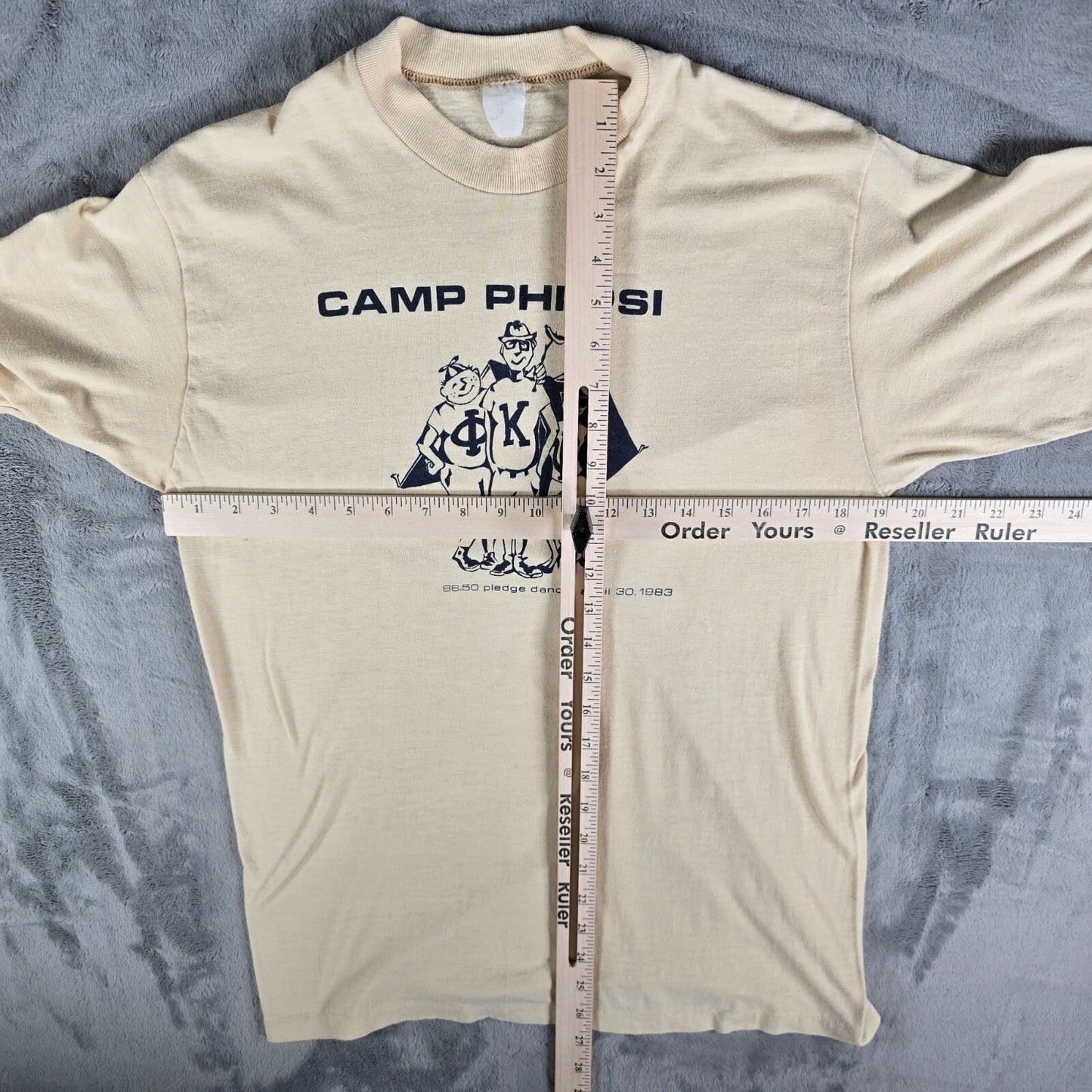 Vintage 1983 Phi Kappa Psi Camp Phi Psi Pledge Dance Single Stitch T-Shirt (M)