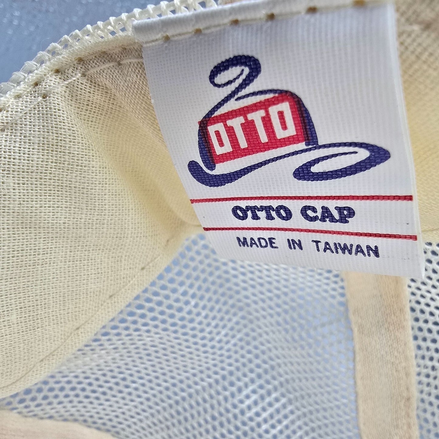 VTG Superstition Contracting Arizona Five-Panel Twill Front Beige Trucker Hat