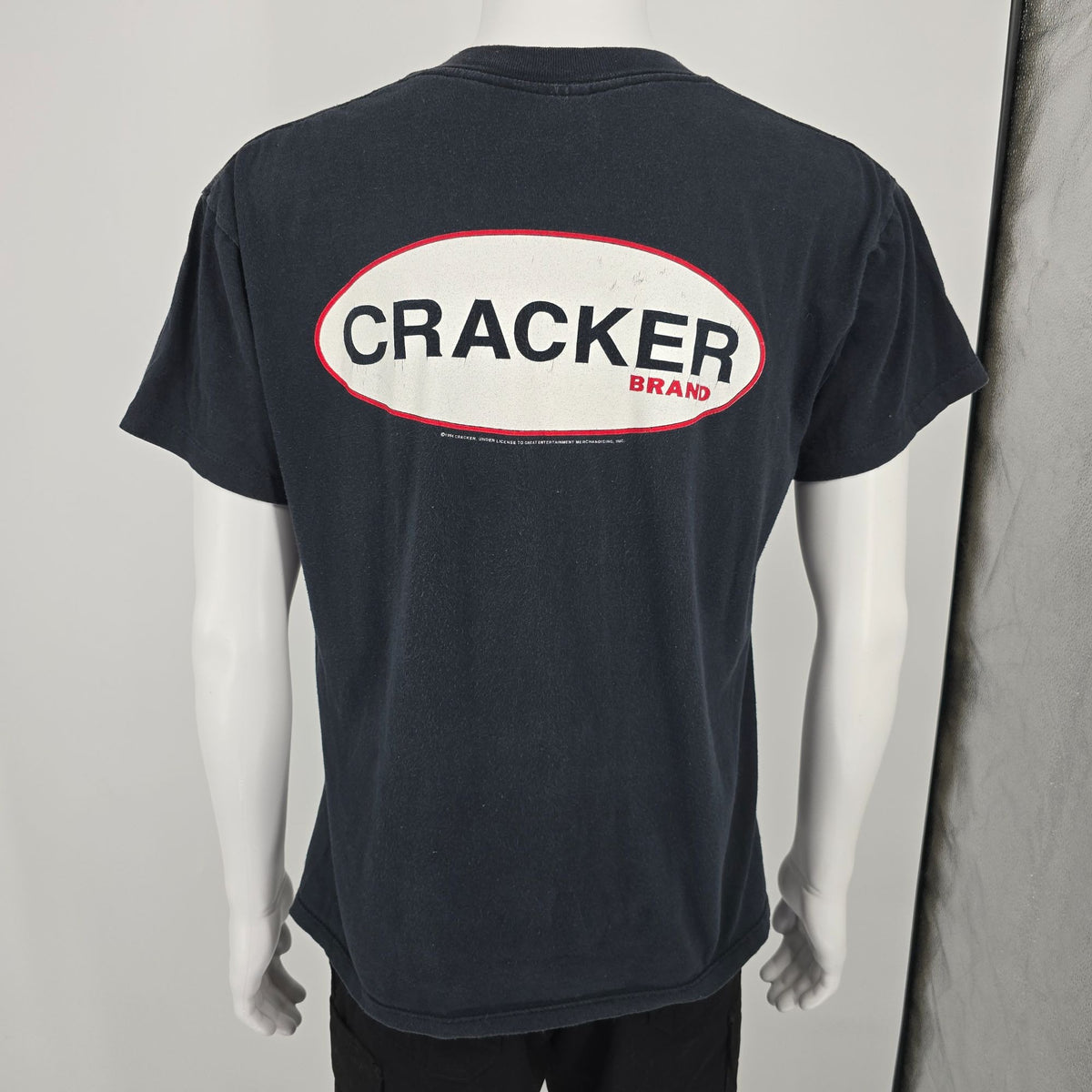 Vintage 1994 Cracker Kerosene Hat Era Microphone Graphic Band T-Shirt (L)