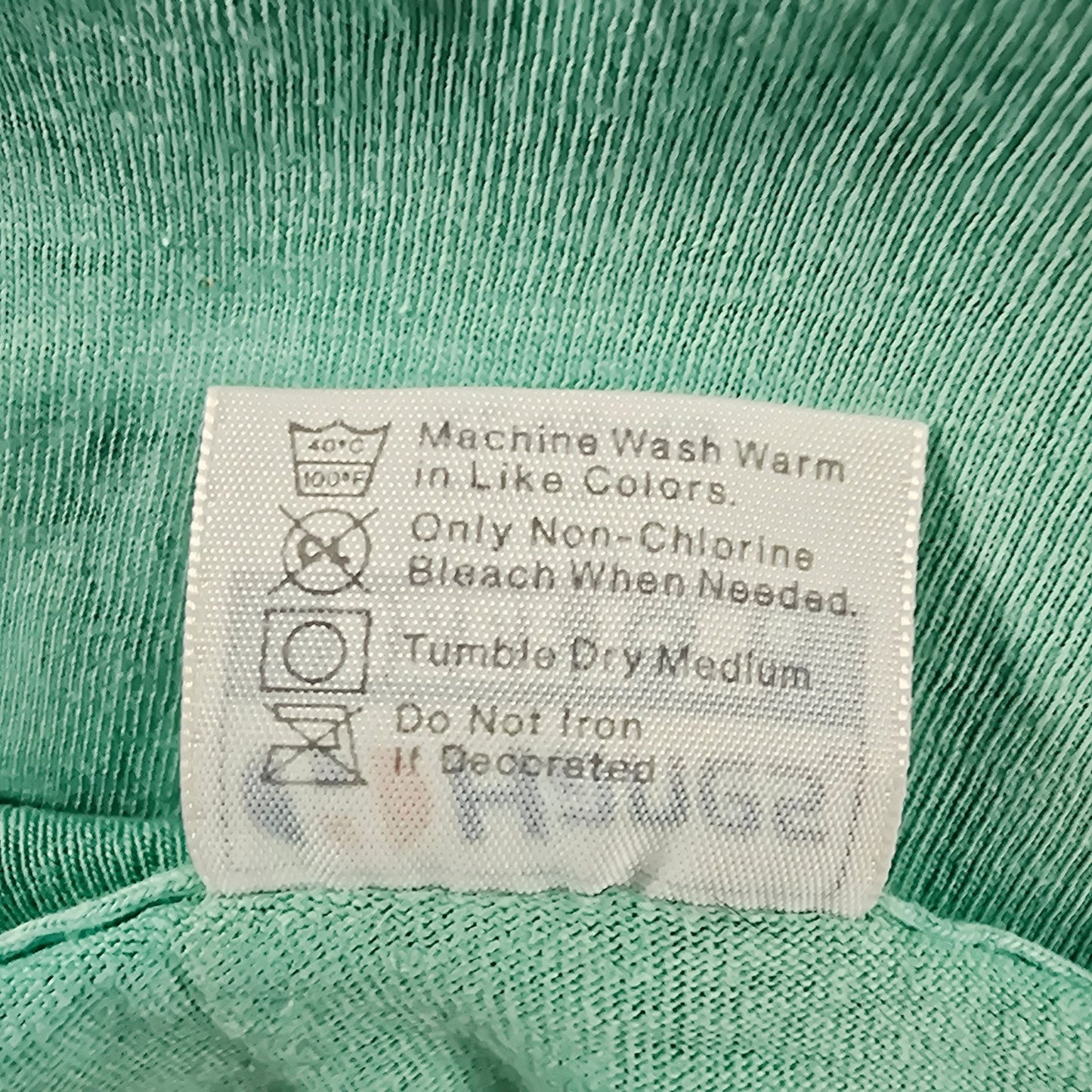 Vintage 1980s Hanes Beefy-T Seafoam Green Hawaii Tourist T-Shirt (L/XL) *Flaws