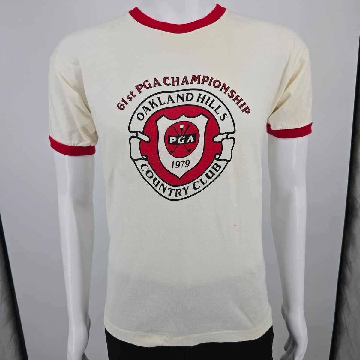 Vintage 1979 61st PGA Championships Oakland Hills Country Club T-Shirt (S/M)