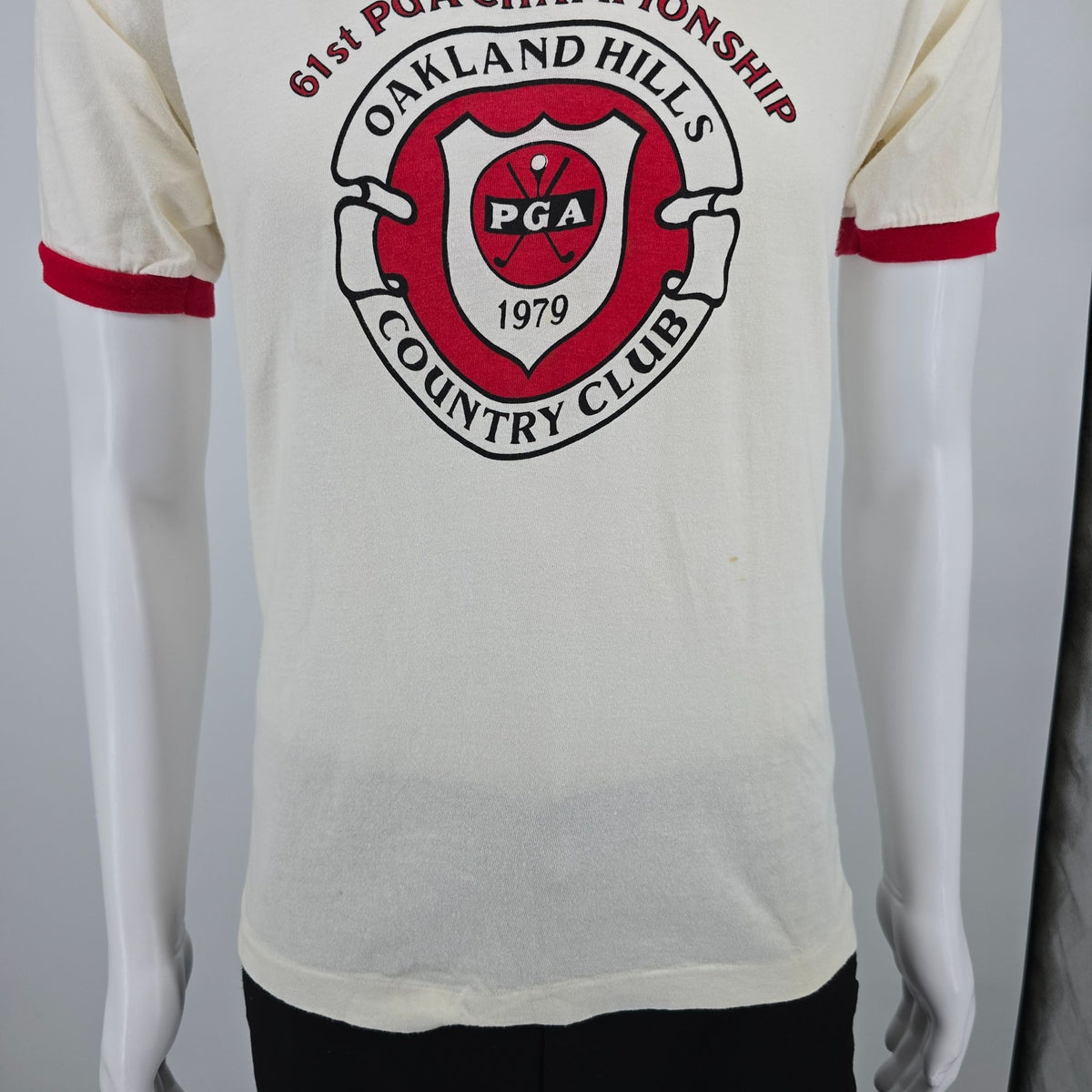 Vintage 1979 61st PGA Championships Oakland Hills Country Club T-Shirt (S/M)
