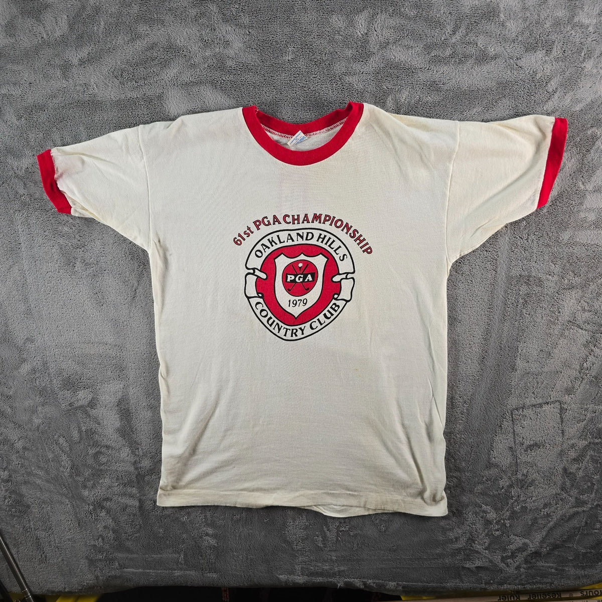 Vintage 1979 61st PGA Championships Oakland Hills Country Club T-Shirt (S/M)