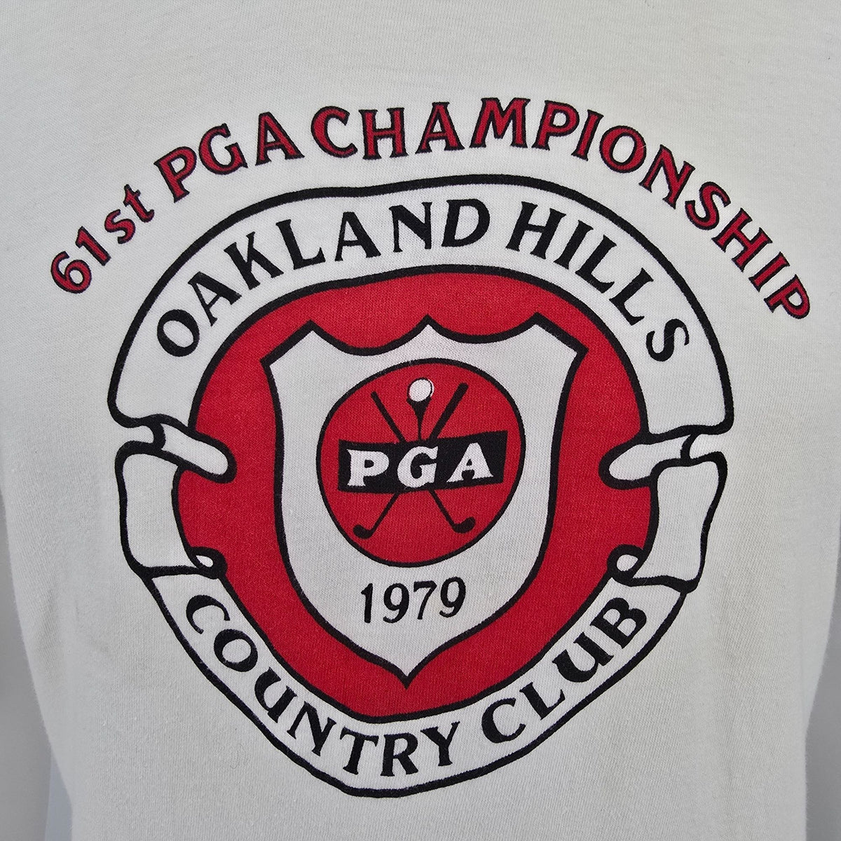 Vintage 1979 61st PGA Championships Oakland Hills Country Club T-Shirt (S/M)