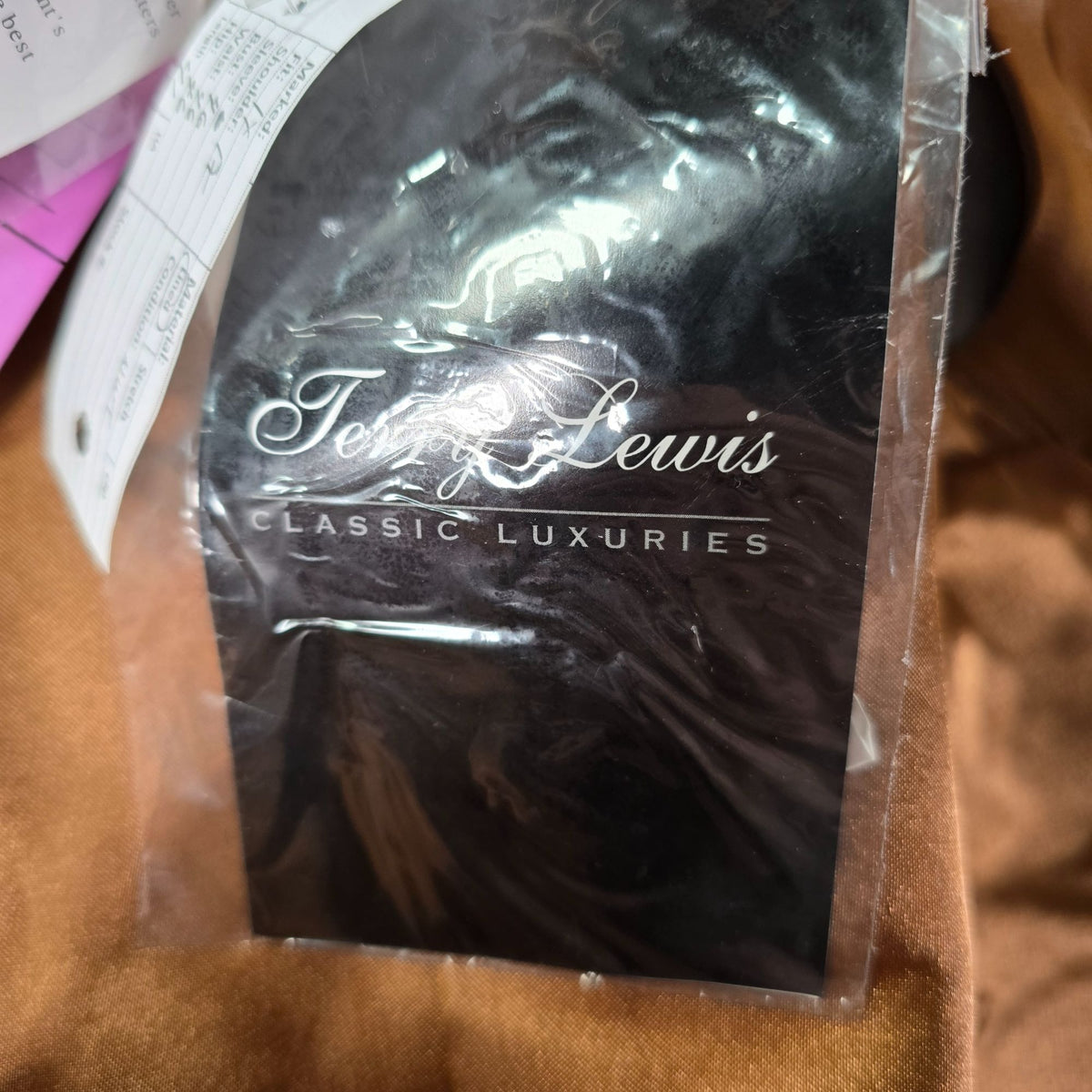 Vintage NWT Y2K Terry Lewis Classic Luxuries Leather Duster Long Vest (XL)