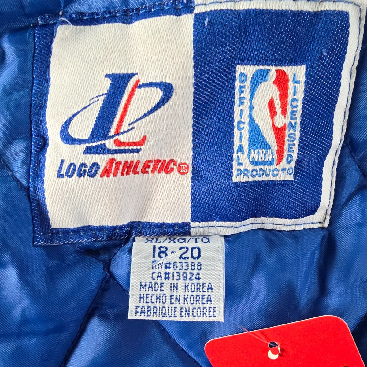 Vintage 1990s Logo Athletic NBA Orlando Magic Hooded Jacket (Youth XL) *Flaw