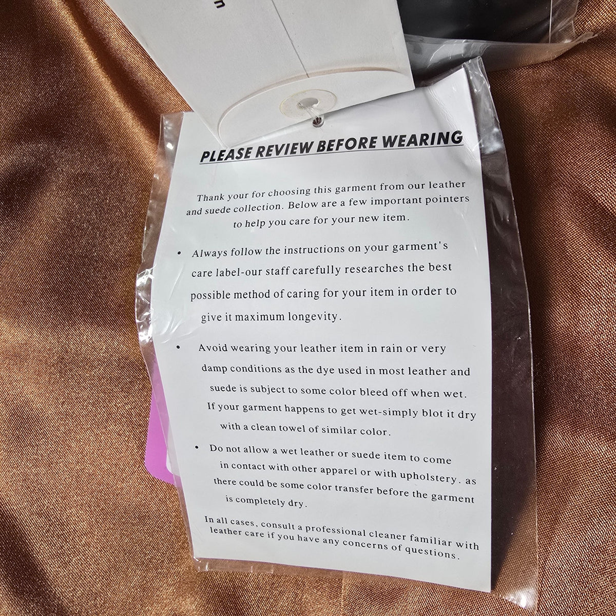 Vintage NWT Y2K Terry Lewis Classic Luxuries Leather Duster Long Vest (XL)