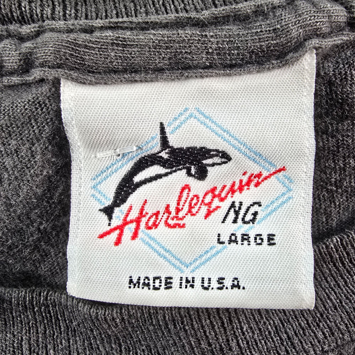 Vintage 1990s Harlequin Nature Graphics Dinosaur Wraparound Graphic T-Shirt (L)