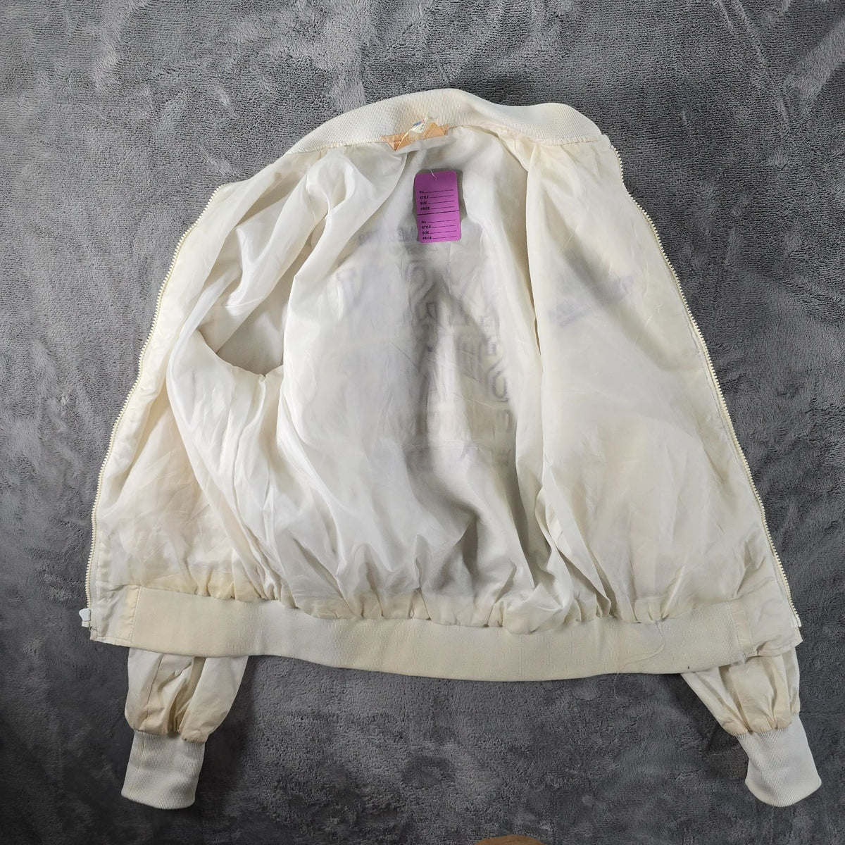 Vintage 1988 Tyson vs Spinks "Once and For All" Championship Fight Jacket (M)