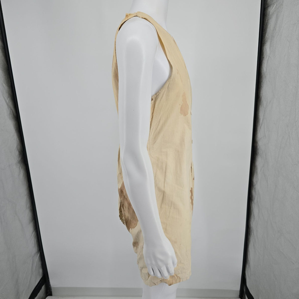 Vintage 1920s Police and Firemen Sleeveless Athletic Union Suit (M) *Damaged