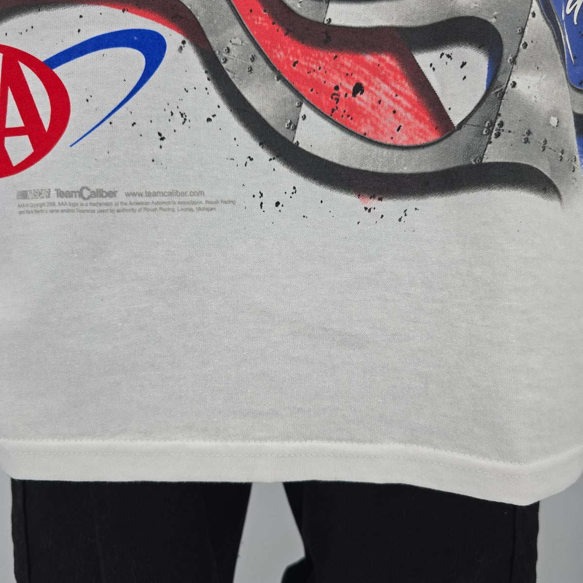 Vintage 2006 Delta Magnum Weight Martin AAA All Over Print T-Shirt (XL)