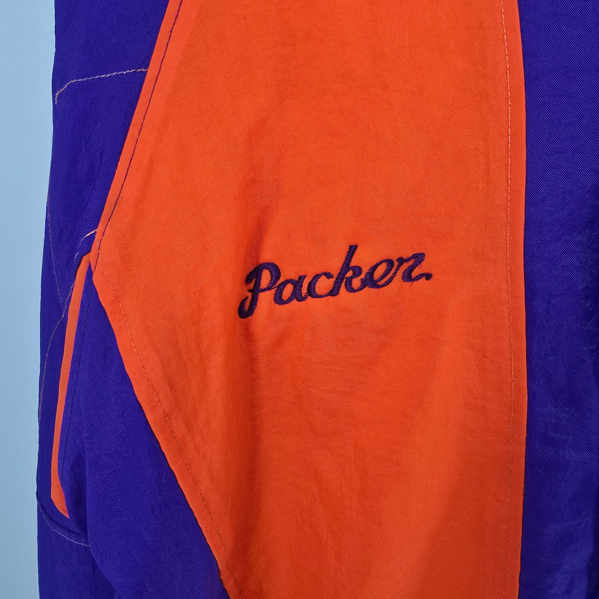 Vintage 1990s Starter Phoenix Suns Insulated/Hooded Color Block Jacket (XL/XXL)