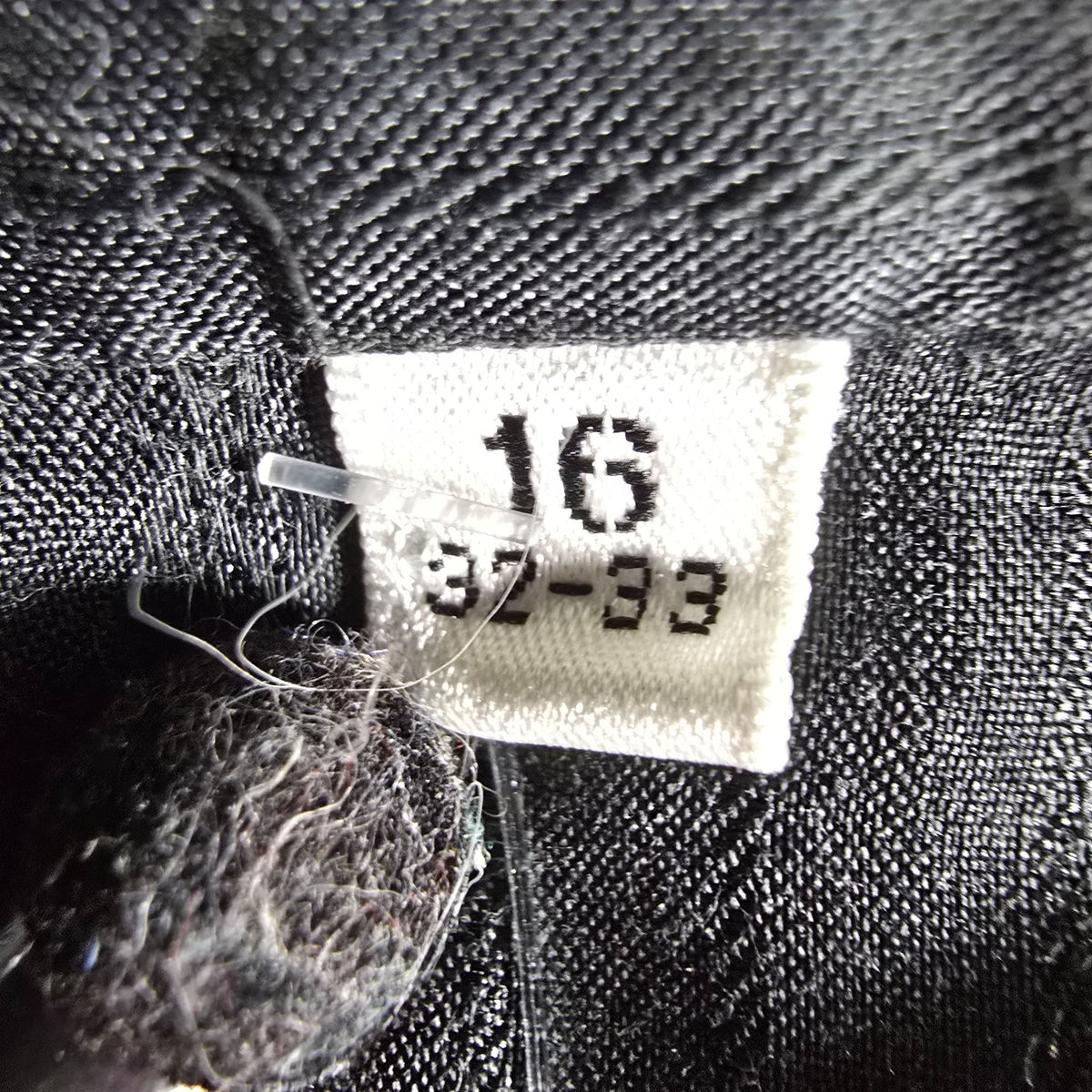 Vintage 1980s Yves Saint Laurent Menswear Black YSL Monogram Shirt (L/16 32-33)
