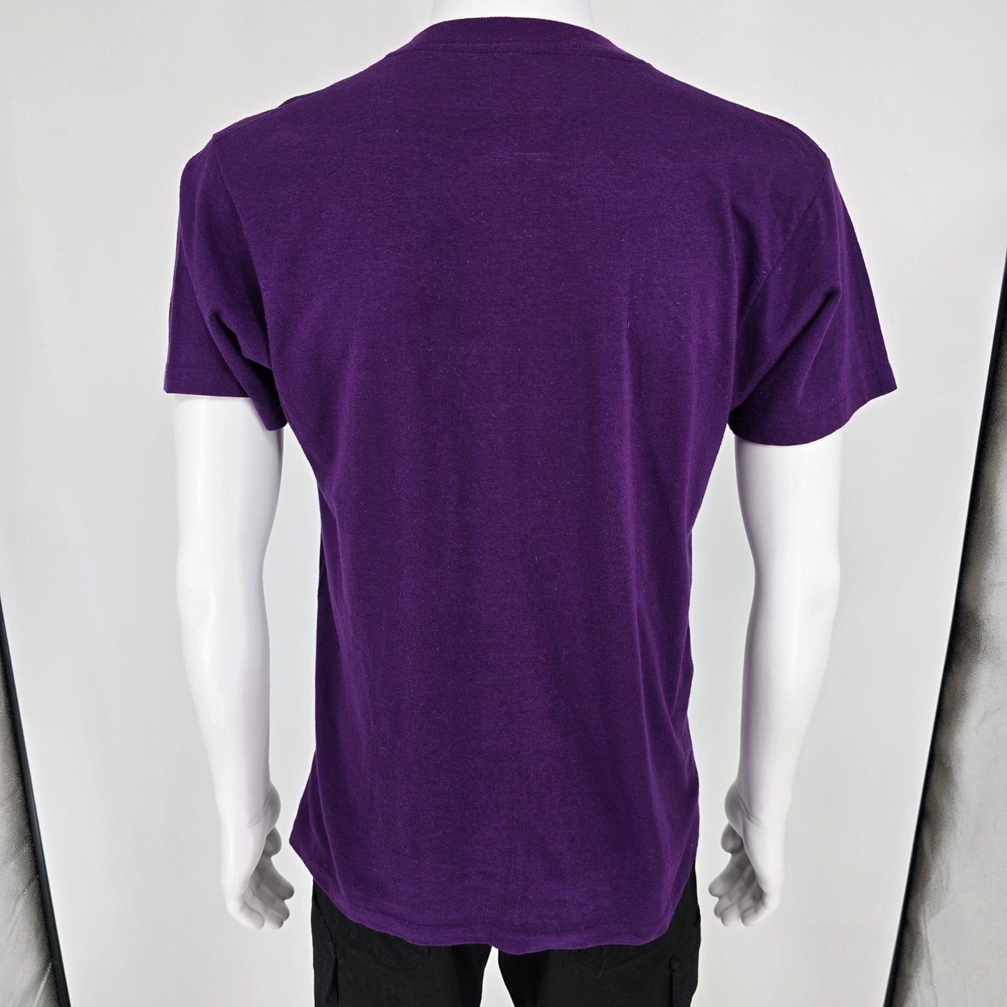 Vintage 1980s Screen Stars City Of Cincinnati Riverfest Purple T-Shirt (M)