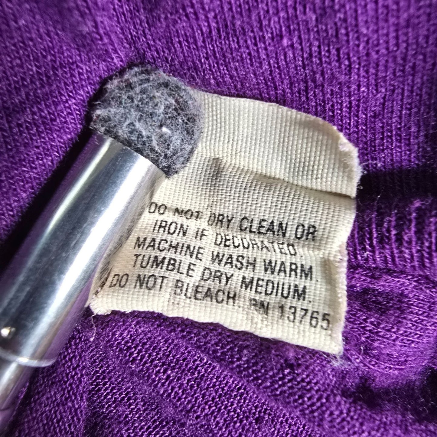 Vintage 1980s Screen Stars City Of Cincinnati Riverfest Purple T-Shirt (M)