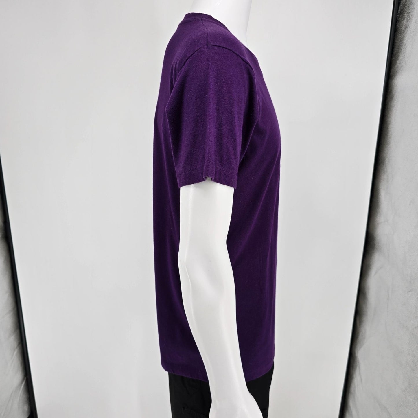Vintage 1980s Screen Stars City Of Cincinnati Riverfest Purple T-Shirt (M)