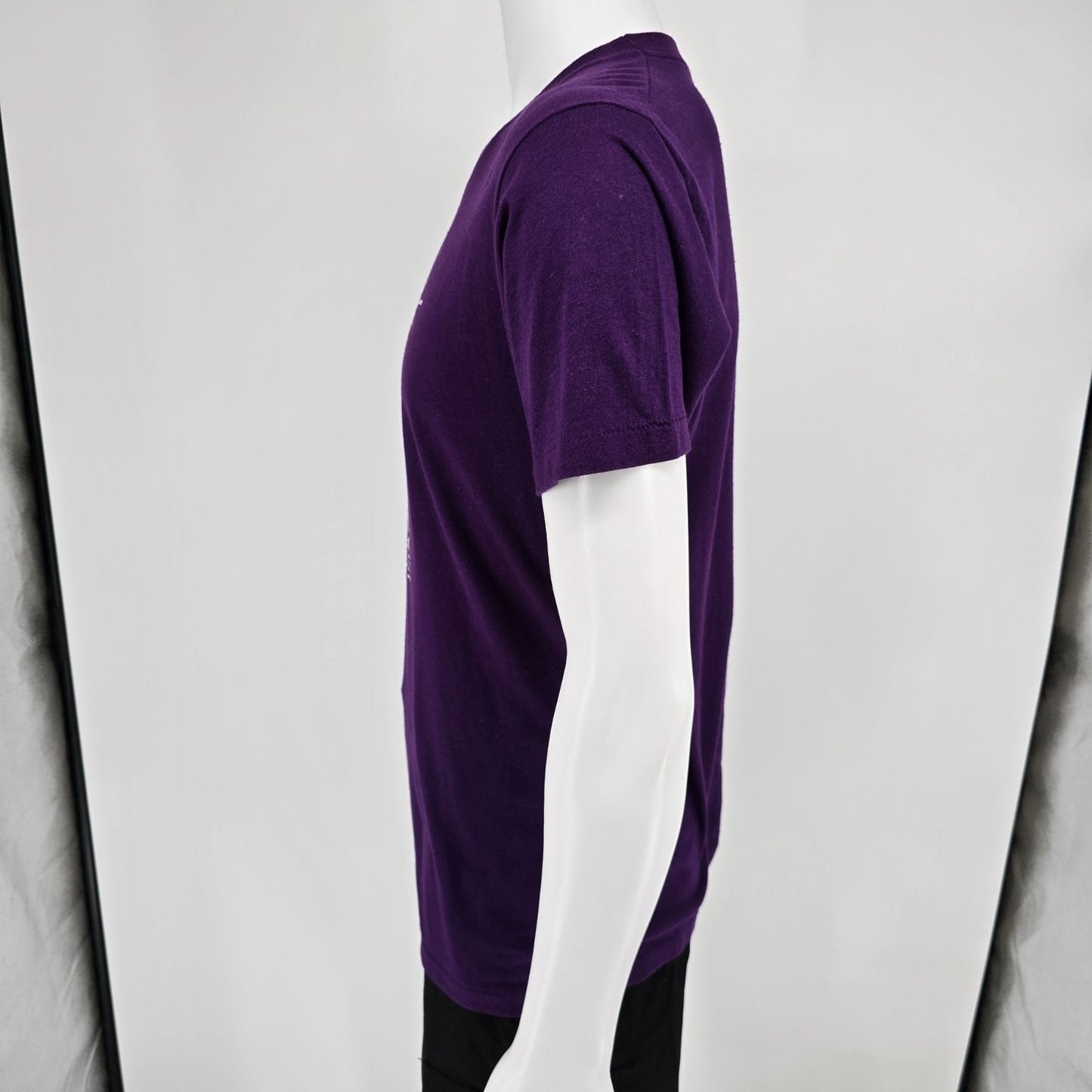 Vintage 1980s Screen Stars City Of Cincinnati Riverfest Purple T-Shirt (M)