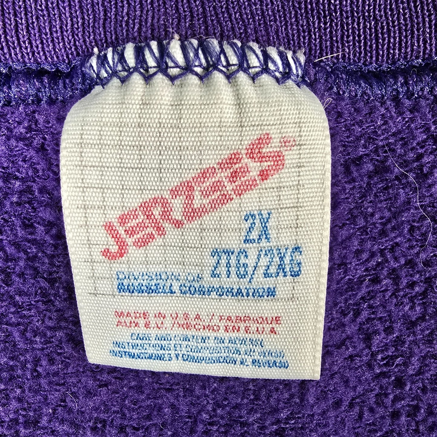 Distressed Vintage 1990s East Knox Bull Dogs Howard, Ohio Sweatshirt (2XL)
