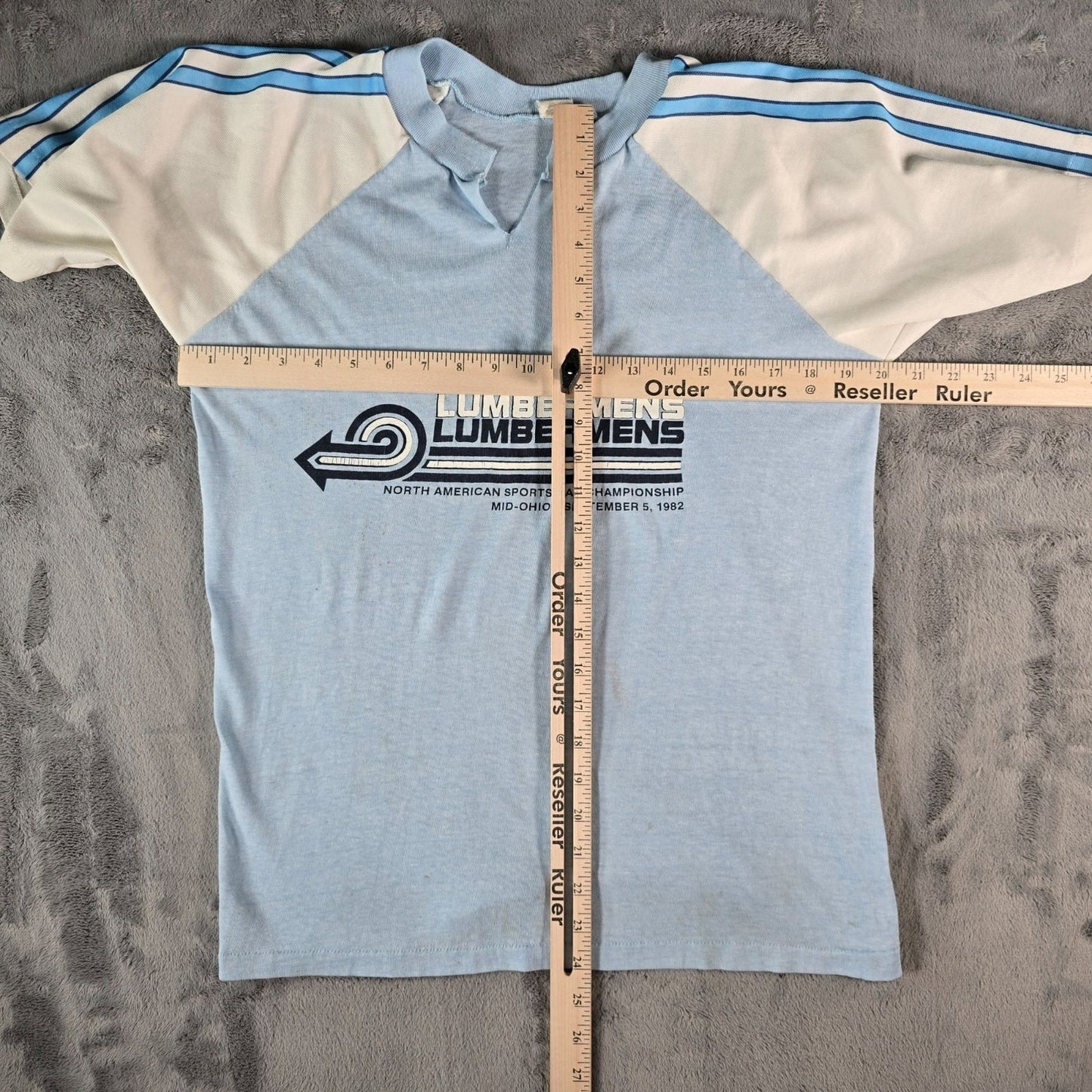 Vintage 1982 Lumbermens Mid-Ohio Camel GT 6-Hour Endurance Race T-Shirt (M)