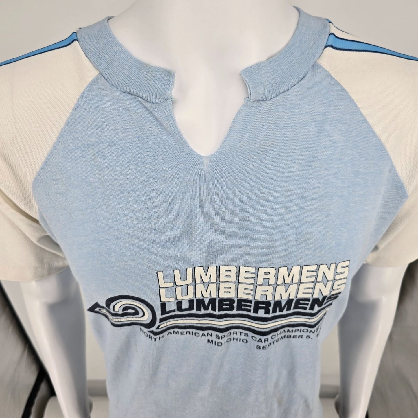 Vintage 1982 Lumbermens Mid-Ohio Camel GT 6-Hour Endurance Race T-Shirt (M)