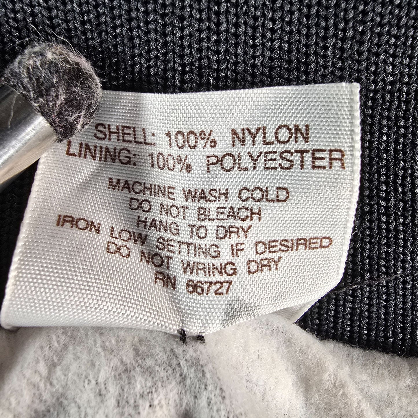 Vintage 1990s Auburn Sportswear "Martha's Sewing" Back Graphic Nylon Jacket (S)