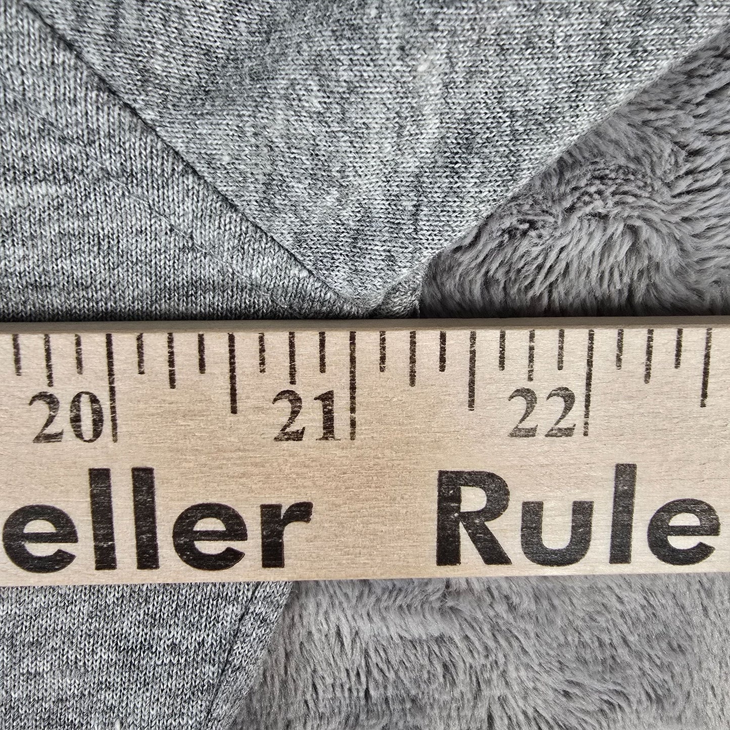Vintage 1990s L.L. Bean Heather Gray Contrast Placket Raglan Polo Shirt (L)