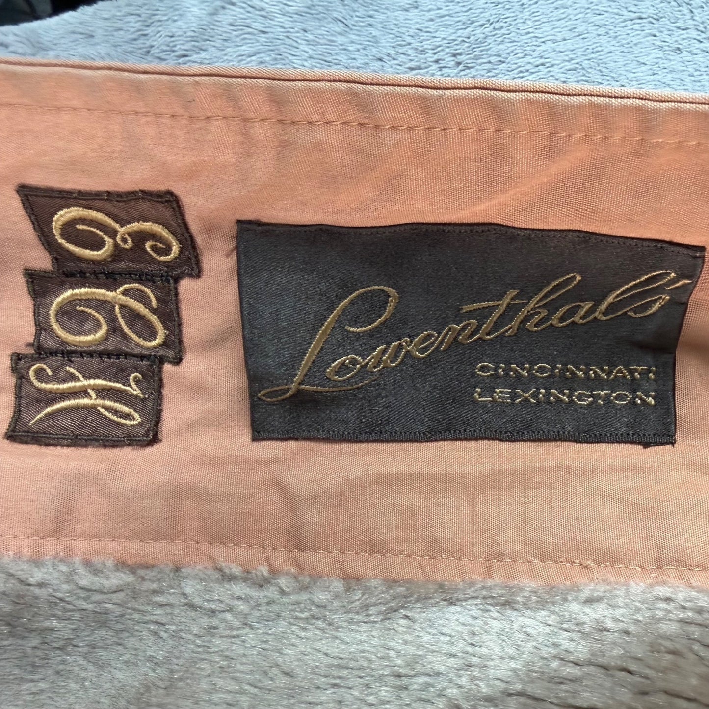 Vintage 1970s Misty Harbor Borgazia Faux Fur Lined Any Weather Coat (L/XL)