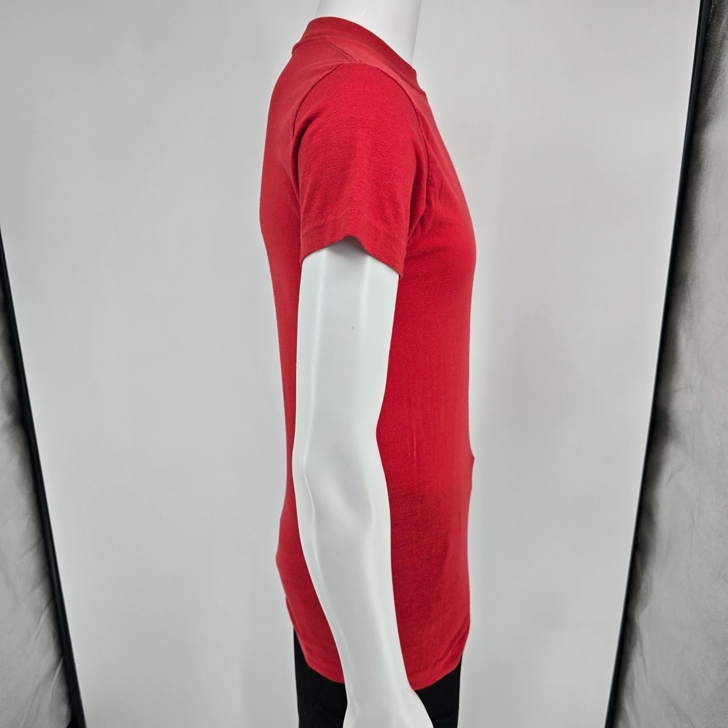 Vintage 1974 Red DC-9 Country Invitational Single Stitch Graphic T-Shirt (S)