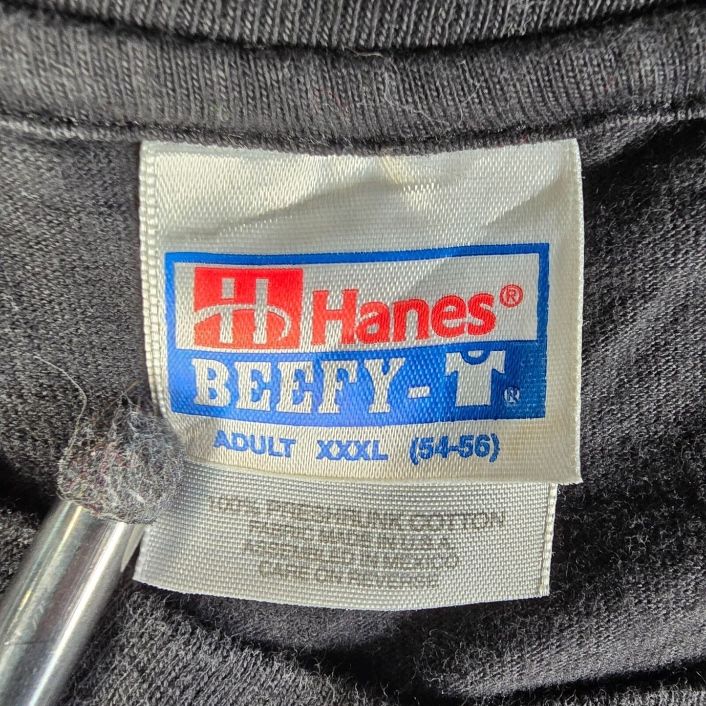 Vintage 1990s Hanes SPAGS Seattle Gay Bar Faded Black Graphic T-Shirt (2XL/3XL)