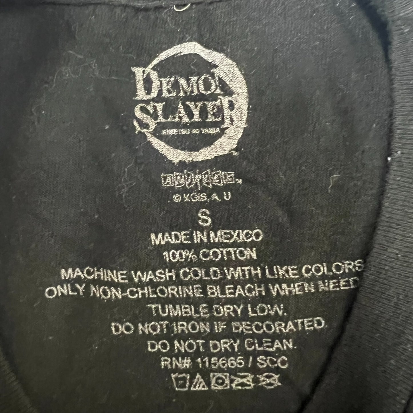 Demon Slayer Kimetsu No Yaiba Japanese Anime Manga T-Shirt (Small)