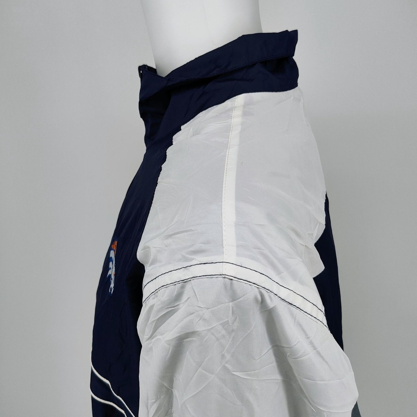 Dunbrooke NFL x Sports Illustrated Denver Broncos Blue Windbreaker Jacket (XL)