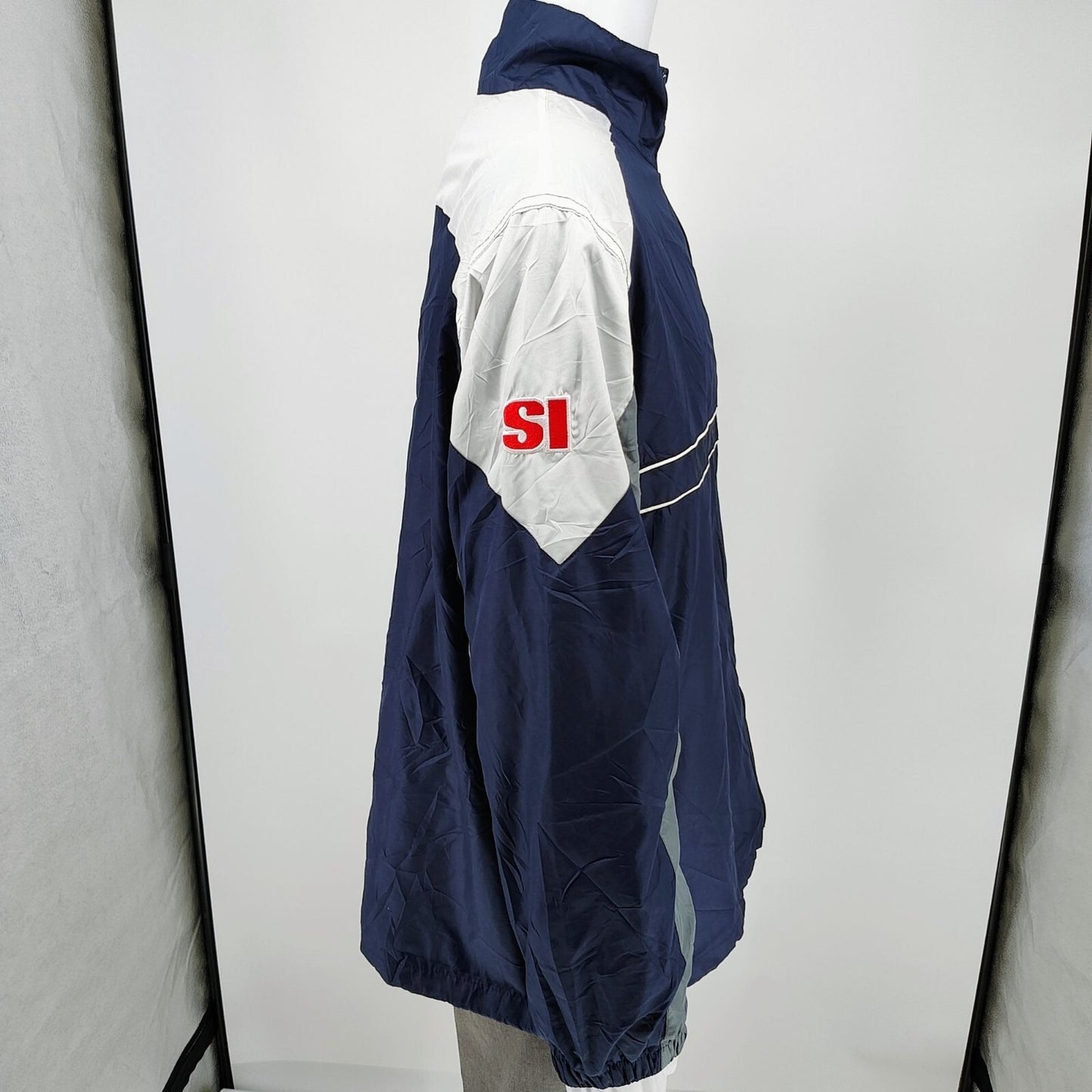 Dunbrooke NFL x Sports Illustrated Denver Broncos Blue Windbreaker Jacket (XL)