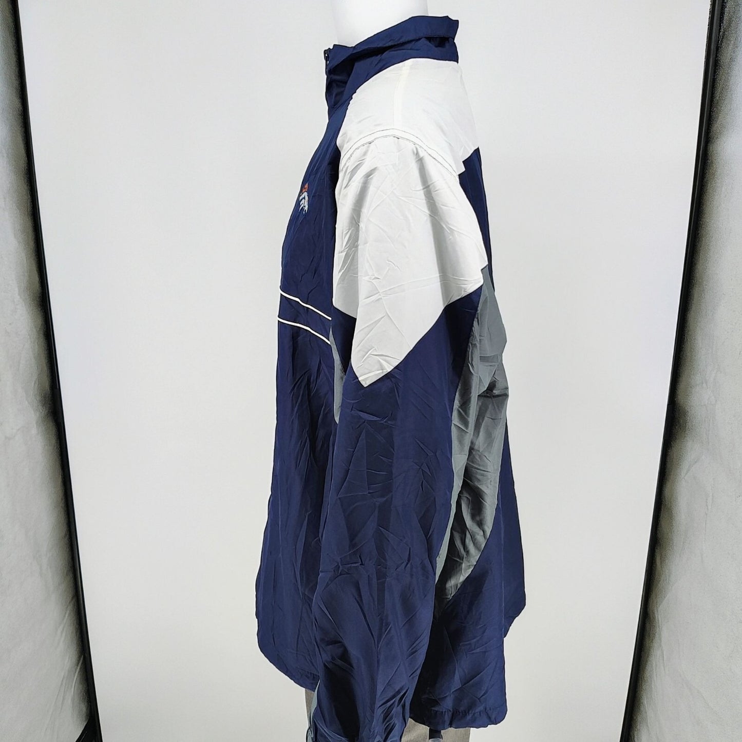 Dunbrooke NFL x Sports Illustrated Denver Broncos Blue Windbreaker Jacket (XL)